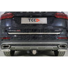 TCU00158 ТСС Фаркоп на Chery Tiggo 8 Pro Max 2022-, Chery Tiggo 8 Pro 2021-2024, Chery Tiggo 8 2020-2024, Xcite X-Cross 8 2024-. Требуется подрезка бампера. Тип шара: E (шаровый узел под американский квадрат). Нагрузки: 1500/100 кг