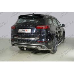 TCU00158 ТСС Фаркоп на Chery Tiggo 8 Pro Max 2022-, Chery Tiggo 8 Pro 2021-2024, Chery Tiggo 8 2020-2024, Xcite X-Cross 8 2024-. Требуется подрезка бампера. Тип шара: E (шаровый узел под америк