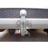 D038C GALIA Полностью оцинкованный фаркоп на Chevrolet Aveo хетчбек 3/5 дверей 2002-2012, Daewoo Kalos хетчбек 3/5 дверей 2002-2012. Тип шара: C (горизонтальный съемный). Невидимый вырез бампера. Нагрузки: 1100/50 кг, масса фаркопа 16,67 кг
