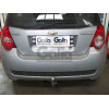 D038C GALIA Полностью оцинкованный фаркоп на Chevrolet Aveo хетчбек 3/5 дверей 2002-2012, Daewoo Kalos хетчбек 3/5 дверей 2002-2012. Тип шара: C (горизонтальный съемный). Невидимый вырез бампера. Нагрузки: 1100/50 кг, масса фаркопа 16,67 кг