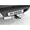 DFS-22-991124.00 PT GROUP Распродажа! Фаркоп с нержавеющей накладкой на Dongfeng DF6 2022- без подрезки бампера. Тип шара: E (легкосъемный шар под квадрат). Нагрузки: 1500/100 кг, масса фаркопа 33,2 кг (без электрики в комплекте)