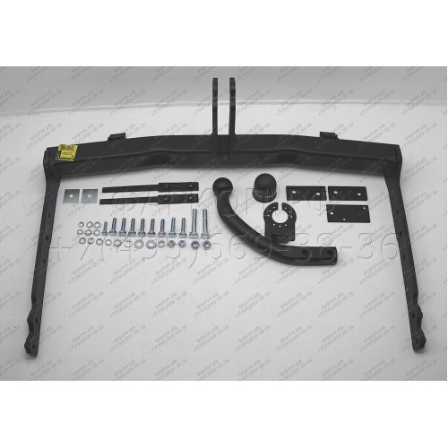 F-245 STEINHOF Фаркоп на Ford Galaxy 2006-2015, Ford S-Max 2006-2015. Требуется подрезка бампера. Тип шара: A. Нагрузки: 2100/100 кг, масса фаркопа 22,4 кг (без электрики в комплекте)