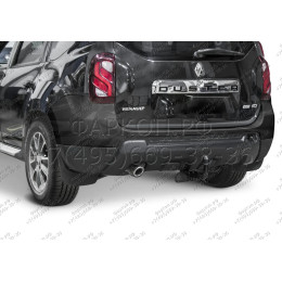 F.4711.001 BERG Фаркоп на Renault Duster 2021-2022 (без выреза бампера), Renault Kaptur 2016-2022, Renault Duster 2011-2021, Nissan Terrano 2014-2022 (необходима подрезка бампера). Тип шара: A. На