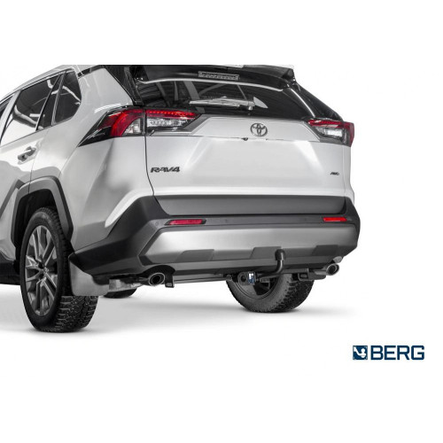 F.5717.001 BERG Фаркоп на Toyota RAV4 2019-2025, Suzuki Across 2020-2025, Toyota Venza 2020-2024 (cборка США) без снятия и подрезки бампера. Тип шара: A. Нагрузки: 2000/100 кг, масса фаркопа 16 кг (без электрики в комплекте)
