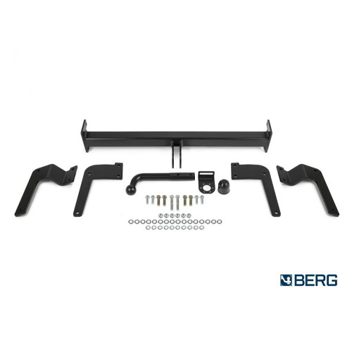 F.5717.001 BERG Фаркоп на Toyota RAV4 2019-2025, Suzuki Across 2020-2025, Toyota Venza 2020-2024 (cборка США) без снятия и подрезки бампера. Тип шара: A. Нагрузки: 2000/100 кг, масса фаркопа 16 кг (без электрики в комплекте)
