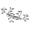 F.5717.001 BERG Фаркоп на Toyota RAV4 2019-2025, Suzuki Across 2020-2025, Toyota Venza 2020-2024 (cборка США) без снятия и подрезки бампера. Тип шара: A. Нагрузки: 2000/100 кг, масса фаркопа 16 кг (без электрики в комплекте)