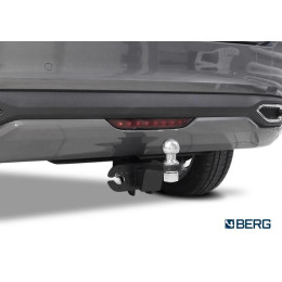 F.6012.005 BERG Фаркоп на Lada Vesta NG седан/универсал (вкл. Cross) 2022- без подрезки бампера. Тип шара: E. Нагрузки: 1000/75 кг, масса фаркопа 17,5 кг (без электрики 