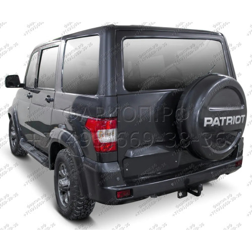 F.6311.001 BERG Фаркоп на УАЗ Patriot 2005-2015, 2015- без снятия и подрезки бампера. Тип шара: A. Нагрузки: 1000/75 кг, масса фаркопа 9,5 кг (без электрики в комплекте)