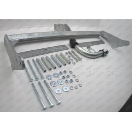 F102A GALIA Полностью оцинкованный фаркоп на Ford Mondeo универсал 1993-2006. Тип шара: A. Подрезка бампера. Нагрузки: 1800/75 кг, масса фаркопа 17,22 кг