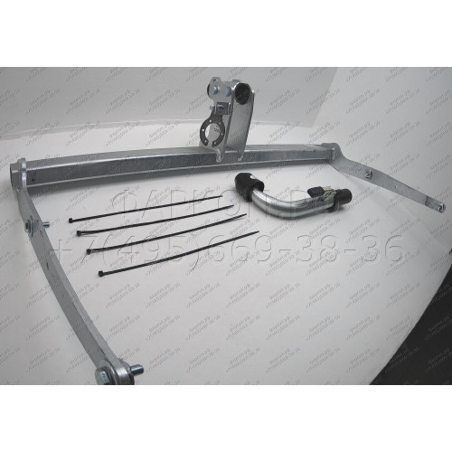 F113C GALIA Полностью оцинкованный фаркоп на Ford Kuga 2008-2013, 2013-2020. Подрозетник убирается за бампер. Тип шара: C (горизонтальный съемный). Без выреза бампера. Нагрузки: 2100/110 кг, масса фаркопа 17,52 кг