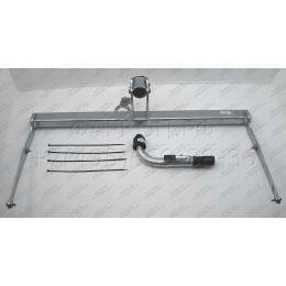 F113C GALIA Полностью оцинкованный фаркоп на Ford Kuga 2008-2013, 2013-2020. Подрозетник убирается за бампер. Тип шара: C (горизонтальный съемный). Без выреза б
