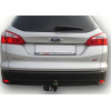 F119-A Лидер-плюс ТСУ для Ford Focus 3 универсал 2010-2018 без выреза бампера. Нагрузки: 1200/75 кг, масса фаркопа 20,1 кг (без электрики в комплекте)