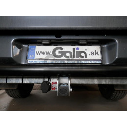 F126C GALIA Полностью оцинкованный фаркоп на Ford Ranger 2012-2022, Mazda BT-50 2012-2020. Тип шара: C (горизонтальный съемный). Без выреза бампера. Нагрузки: 3500/205 кг, 