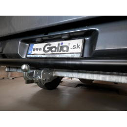 F126C GALIA Полностью оцинкованный фаркоп на Ford Ranger 2012-2022, Mazda BT-50 2012-2020. Тип шара: C (горизонтальный съемный). Без выреза бампера. Нагрузки: 3500/205 кг, 