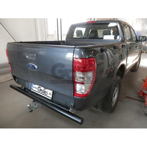 F126C GALIA Полностью оцинкованный фаркоп на Ford Ranger 2012-2022, Mazda BT-50 2012-2020. Тип шара: C (горизонтальный съемный). Без выреза бампера. Нагрузки: 3500/205 кг, масса фаркопа 28,17 кг