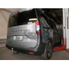 F142C GALIA Полностью оцинкованный фаркоп на Ford Tourneo Courier 2023-, Ford Transit Courier 2023-. Подрозетник убирается за бампер. Тип шара: C (горизонтальный съемный). Невидимый вырез бампера. Нагрузки: 1200/90 кг, масса фаркопа 15,47 кг