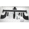 FA 0829-E(N) Бизон Фаркоп с хромированной накладкой на Ford Ranger 2013-2022, Mazda BT-50 2012-2020 без подрезки бампера. Тип шара: E (легкосъемный шар под квадрат). Нагрузки: 3000/120 кг. Не комплектуется электрикой