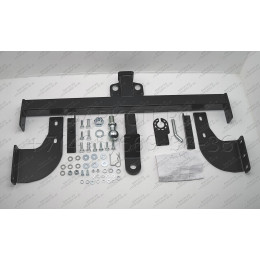 FA 0829-E Бизон Фаркоп на Ford Ranger 2013-2022, Mazda BT-50 2012-2020 без подрезки бампера. Тип шара: E (легкосъемный шар под квадрат). Нагрузки: 3000/120 кг. Не комплект
