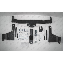 FA 0859-E Бизон Фаркоп на Toyota Land Cruiser 200 2008-2021, Lexus LX 2008-2022 без подрезки бампера. Тип шара: E (легкосъемный шар под квадрат). Нагрузки: 3500/120 кг. Не комп
