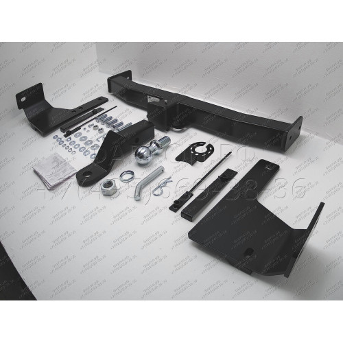 FA 0859-E Бизон Фаркоп на Toyota Land Cruiser 200 2008-2021, Lexus LX 2008-2022 без подрезки бампера. Тип шара: E (легкосъемный шар под квадрат). Нагрузки: 3500/120 кг. Не комплектуется электрикой