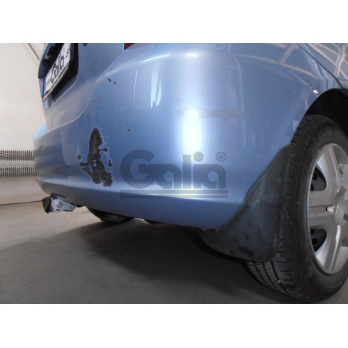 H052A GALIA Полностью оцинкованный фаркоп на Honda Jazz 2002-2008, Honda Fit 2001-2008. Тип шара: A. Невидимый вырез бампера. Нагрузки: 1200/70 кг, масса фаркопа 12,42 кг