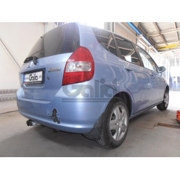 H052A GALIA Полностью оцинкованный фаркоп на Honda Jazz 2002-2008, Honda Fit 2001-2008. Тип шара: A. Невидимый вырез бампера. Нагрузки: 1200/70 кг, масса фаркопа 12,42 кг
