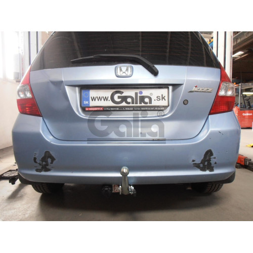 H052A GALIA Полностью оцинкованный фаркоп на Honda Jazz 2002-2008, Honda Fit 2001-2008. Тип шара: A. Невидимый вырез бампера. Нагрузки: 1200/70 кг, масса фаркопа 12,42 кг