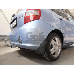 H052A GALIA Полностью оцинкованный фаркоп на Honda Jazz 2002-2008, Honda Fit 2001-2008. Тип шара: A. Невидимый вырез бампера. Нагрузки: 1200/70 кг, масса фаркопа 12,42 кг