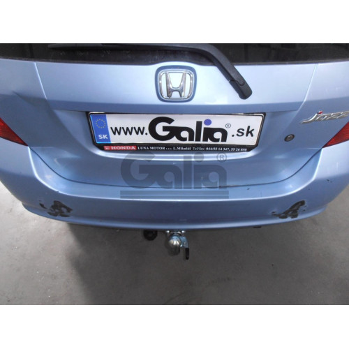 H052A GALIA Полностью оцинкованный фаркоп на Honda Jazz 2002-2008, Honda Fit 2001-2008. Тип шара: A. Невидимый вырез бампера. Нагрузки: 1200/70 кг, масса фаркопа 12,42 кг