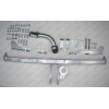 H052A GALIA Полностью оцинкованный фаркоп на Honda Jazz 2002-2008, Honda Fit 2001-2008. Тип шара: A. Невидимый вырез бампера. Нагрузки: 1200/70 кг, масса фаркопа 12,42 кг