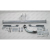 H052A GALIA Полностью оцинкованный фаркоп на Honda Jazz 2002-2008, Honda Fit 2001-2008. Тип шара: A. Невидимый вырез бампера. Нагрузки: 1200/70 кг, масса фаркопа 12,42 кг