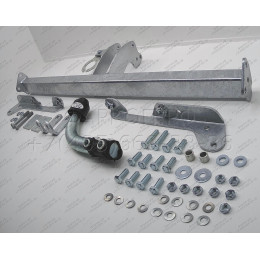 H052A GALIA Полностью оцинкованный фаркоп на Honda Jazz 2002-2008, Honda Fit 2001-2008. Тип шара: A. Невидимый вырез бампера. Нагрузки: 1200/70 кг, масса фаркопа 12,42 кг