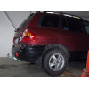 H060A GALIA Полностью оцинкованный фаркоп на Hyundai Santa Fe 2001-2006, в т.ч. Santa Fe Classic 2007-2013. Тип шара: A. Установка без снятия и выреза бампера. Нагрузки: 2300/92 кг, масса фаркопа 18,42 кг