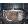 H060A GALIA Полностью оцинкованный фаркоп на Hyundai Santa Fe 2001-2006, в т.ч. Santa Fe Classic 2007-2013. Тип шара: A. Установка без снятия и выреза бампера. Нагрузки: 2300/92 кг, масса фаркопа 18,42 кг