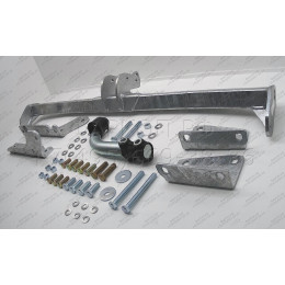 H060A GALIA Полностью оцинкованный фаркоп на Hyundai Santa Fe 2001-2006, в т.ч. Santa Fe Classic 2007-2013. Тип шара: A. Установка без снятия и выреза бампера. Нагрузки: 2300/9