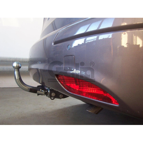 H076A GALIA Полностью оцинкованный фаркоп на Hyundai i30 универсал 2007-2012. Тип шара: A. Невидимый вырез бампера. Нагрузки: 1500/80 кг, масса фаркопа 14,52 кг