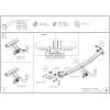 H076A GALIA Полностью оцинкованный фаркоп на Hyundai i30 универсал 2007-2012. Тип шара: A. Невидимый вырез бампера. Нагрузки: 1500/80 кг, масса фаркопа 14,52 кг