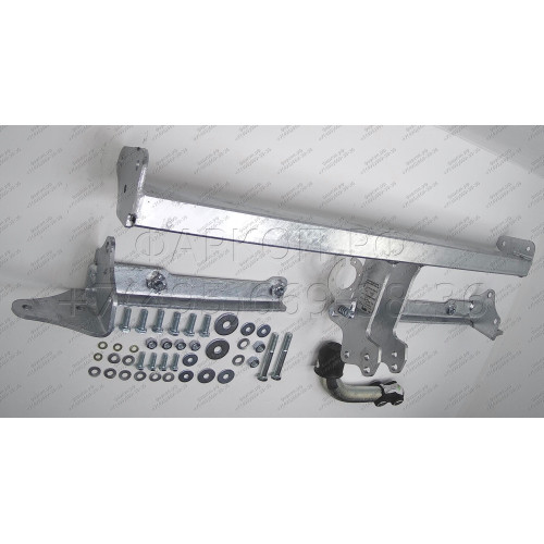 H090A GALIA Полностью оцинкованный фаркоп на Honda Civic хетчбек 5 дверей 2012-2017. Подрозетник убирается за бампер. Тип шара: A. Невидимый вырез бампера. Нагрузки: 1500/75 кг, масса фаркопа 14,22 кг