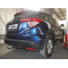 H097A GALIA Полностью оцинкованный фаркоп на Honda HR-V 2014-2021. Подрозетник убирается за бампер. Тип шара: A. Невидимый вырез бампера. Нагрузки: 1600/80 кг, масса фаркопа 13,22 кг