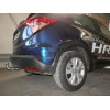 H097A GALIA Полностью оцинкованный фаркоп на Honda HR-V 2014-2021. Подрозетник убирается за бампер. Тип шара: A. Невидимый вырез бампера. Нагрузки: 1600/80 кг, масса фаркопа 13,22 кг