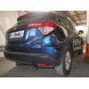 H097A GALIA Полностью оцинкованный фаркоп на Honda HR-V 2014-2021. Подрозетник убирается за бампер. Тип шара: A. Невидимый вырез бампера. Нагрузки: 1600/80 кг, масса фаркопа 13,22 кг