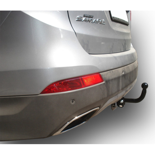 H224-A Лидер-плюс ТСУ для Hyundai Santa Fe 2012-2018, Hyundai Grand Santa Fe 2014-2018, Kia Sorento 4 XM FL 2012-2020, кроме Prime. Требуется подрезка бампера. Нагрузки: 1300/75 кг, масса фаркопа 19,58 кг (без электрики в комплекте)