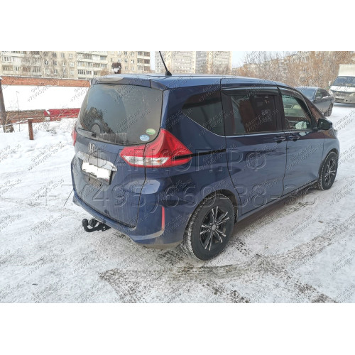 H.H05.A HALTY Фаркоп на Honda Freed 2016- без подрезки бампера. Тип шара: A. Нагрузки: 750/75 кг, масса фаркопа 11,2 кг