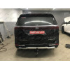TCU00181 ТСС Фаркоп на Kia Carnival 2021-. Требуется подрезка бампера. Тип шара: E (шаровый узел под американский квадрат). Нагрузки: 1500/100 кг