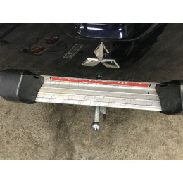 M120C GALIA Полностью оцинкованный фаркоп на Mitsubishi L200 1996-2006, 2006-2015, 2015-2023, FIAT Fullback 2016-2019. Тип шара: C (горизонтальный съемный). Без выреза бампера. На
