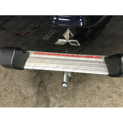 M120C GALIA Полностью оцинкованный фаркоп на Mitsubishi L200 1996-2006, 2006-2015, 2015-2023, FIAT Fullback 2016-2019. Тип шара: C (горизонтальный съемный). Без выреза бампера. Нагрузки: 3100/125 кг, масса фаркопа 29,35 кг