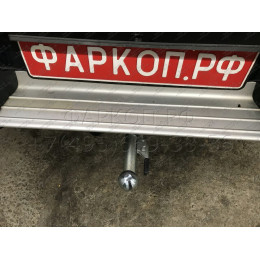M120C GALIA Полностью оцинкованный фаркоп на Mitsubishi L200 1996-2006, 2006-2015, 2015-2023, FIAT Fullback 2016-2019. Тип шара: C (горизонтальный съемный). Без выреза бампера. На