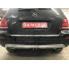 M127C GALIA Полностью оцинкованный фаркоп на Mercedes GLK-Class x204 2008-2015. Подрозетник убирается за бампер. Тип шара: C (горизонтальный съемный). Невидимый вырез бампера. Нагрузки: 2500/100 кг, масса фаркопа 20,37 кг