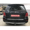 M127C GALIA Полностью оцинкованный фаркоп на Mercedes GLK-Class x204 2008-2015. Подрозетник убирается за бампер. Тип шара: C (горизонтальный съемный). Невидимый вырез бампера. Нагрузки: 2500/100 кг, масса фаркопа 20,37 кг