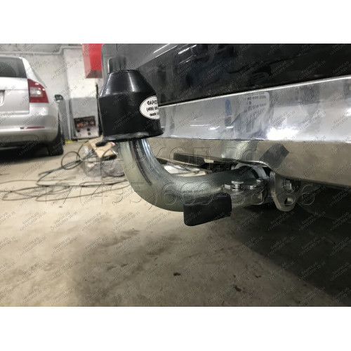M127C GALIA Полностью оцинкованный фаркоп на Mercedes GLK-Class x204 2008-2015. Подрозетник убирается за бампер. Тип шара: C (горизонтальный съемный). Невидимый вырез бампера. Нагрузки: 2500/100 кг, масса фаркопа 20,37 кг